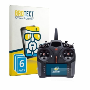 Parte frontale di una confezione del prodotto con il logo del marchio BROTECT. Accanto è raffigurato il dispositivo Spektrum i