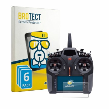 Parte frontale di una confezione del prodotto con il logo del marchio BROTECT. Accanto è raffigurato il dispositivo Spektrum i