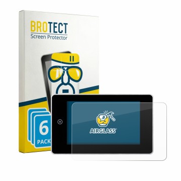 Front side of a product packaging with the brand logo BROTECT. Next to it is the device Balearis PRO 3 shown with the correspo