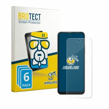 Vorderseite einer Produktverpackung mit dem Markenlogo BROTECT. Daneben ist das Gerät Gigaset GP20 mit dem zugehörigen Display