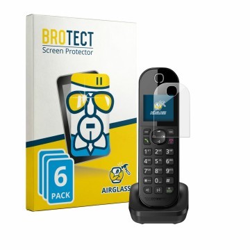 Parte frontale di una confezione del prodotto con il logo del marchio BROTECT. Accanto è raffigurato il dispositivo Panasonic 