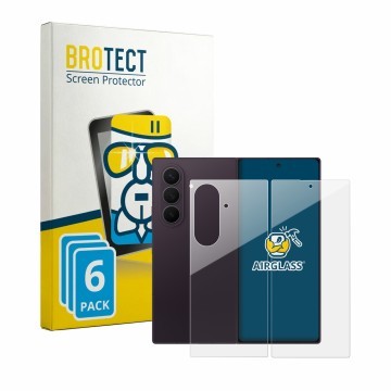 Vorderseite einer Produktverpackung mit dem Markenlogo BROTECT. Daneben ist das Gerät Samsung Galaxy Z Fold 8 Ultra (Display+R