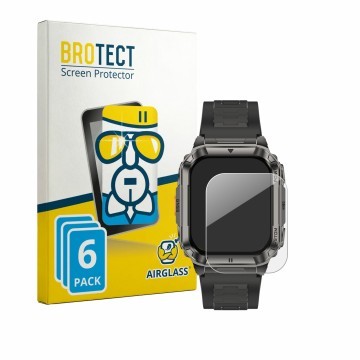 Parte frontale di una confezione del prodotto con il logo del marchio BROTECT. Accanto è raffigurato il dispositivo Ulefone Ar