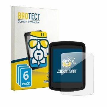 Parte frontale di una confezione del prodotto con il logo del marchio BROTECT. Accanto è raffigurato il dispositivo Bryton Rid