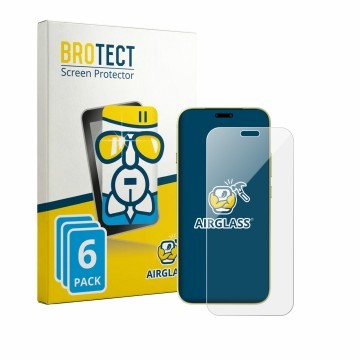 Parte frontale di una confezione del prodotto con il logo del marchio BROTECT. Accanto è raffigurato il dispositivo Honor Magi