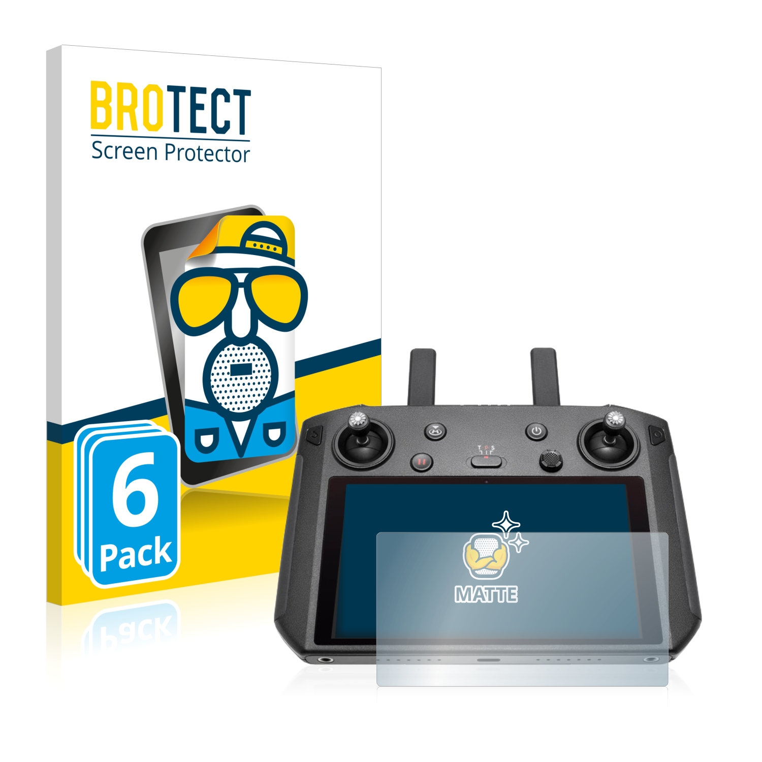 Brotect Pellicola Protettiva Opaca Anti-Riflesso Per Oukitel K9 – 2 Pezzi, Anti-impronta - copertina