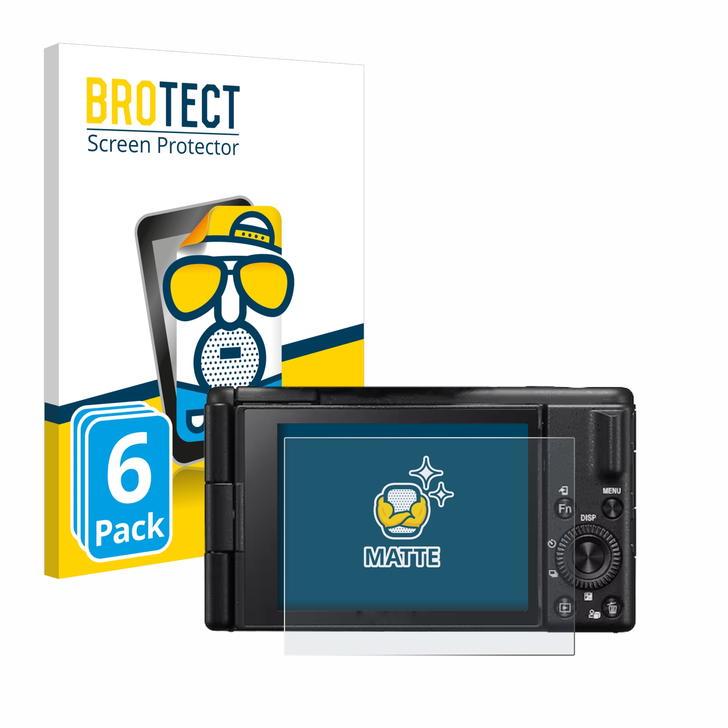 BROTECT Matte Entspiegelungsfolie Für Olympus E-420 – 2 Stück, Anti-Fingerprint, Blasenfrei