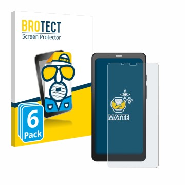 Parte frontale di una confezione del prodotto con il logo del marchio BROTECT. Accanto è raffigurato il dispositivo Boox Palma