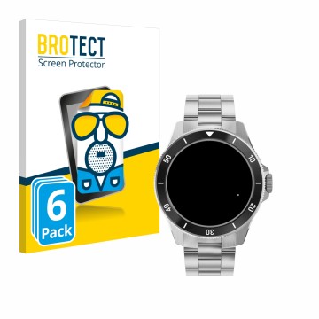 Parte frontale di una confezione del prodotto con il logo del marchio BROTECT. Accanto è raffigurato il dispositivo Withings S