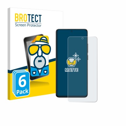 Face avant d’un emballage produit avec le logo de la marque BROTECT. À côté, l’appareil Xiaomi Poco X7 Pro est représenté avec