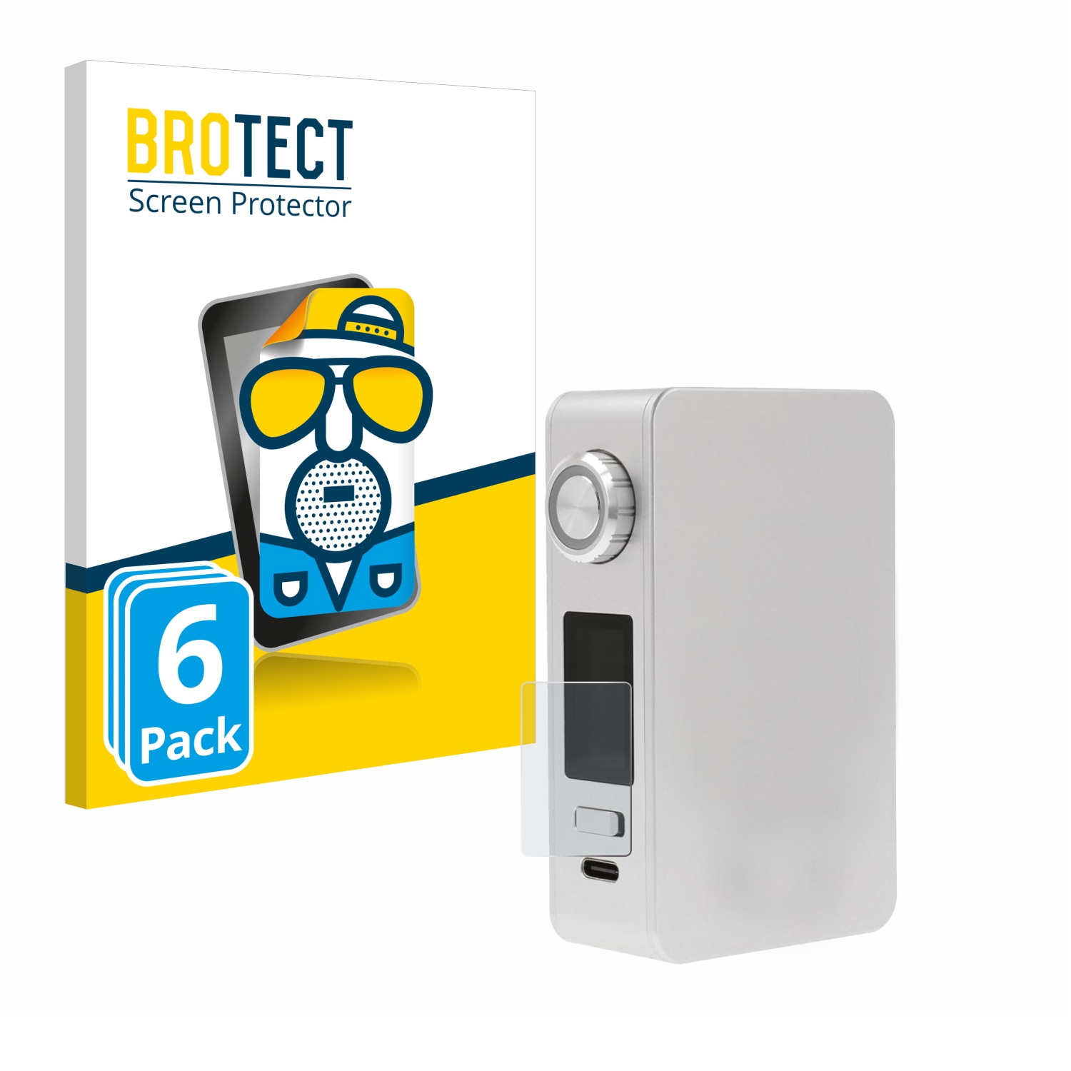 Vape Mod Protector 6 Pack BROTECT Matte Screen Protector for Lost Vape Centaurus M200 ...