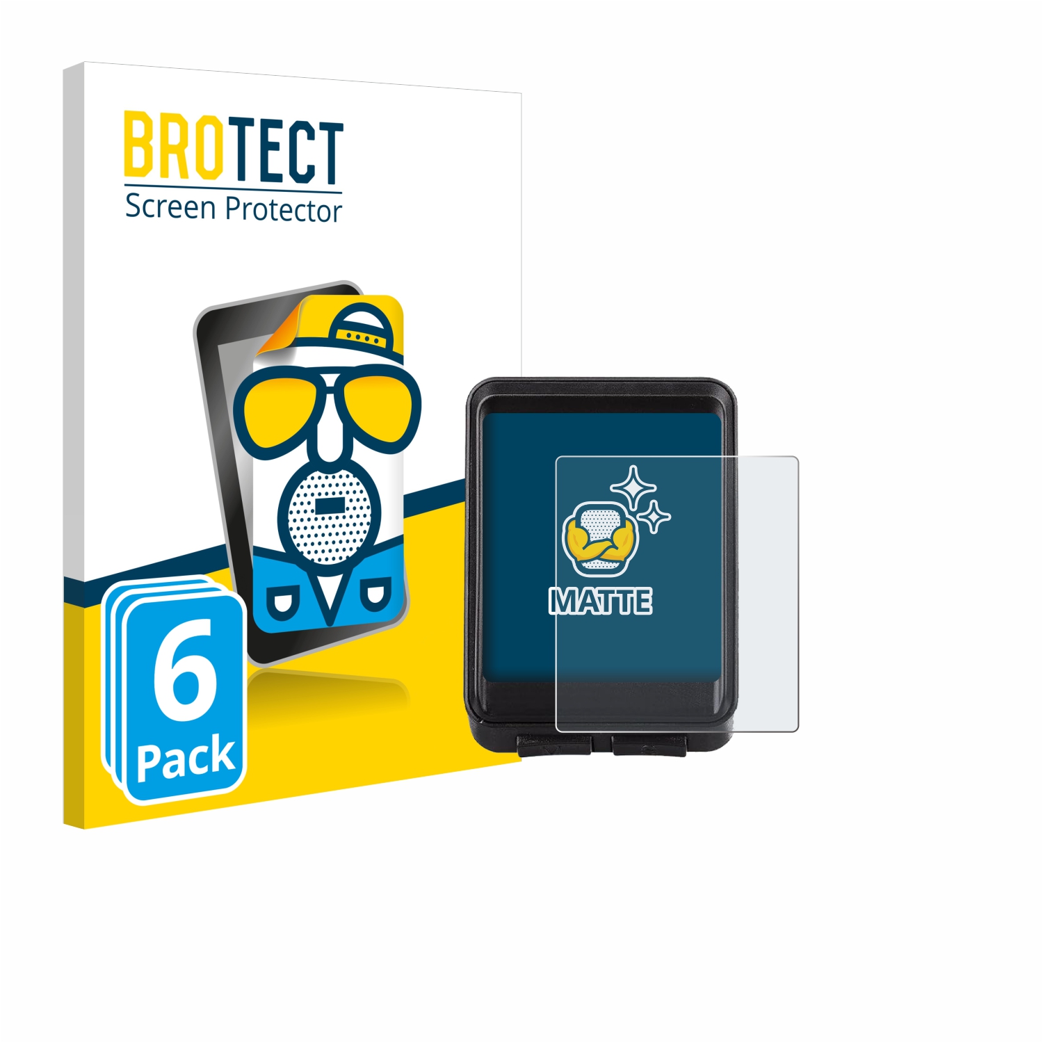 6 Pièces BROTECT Matte Film de protection d'écran mat pour BOOTEEK Bike ...