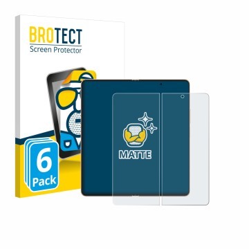 Parte frontale di una confezione del prodotto con il logo del marchio BROTECT. Accanto è raffigurato il dispositivo Honor Magi