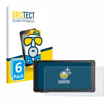 Vorderseite einer Produktverpackung mit dem Markenlogo BROTECT. Daneben ist das Gerät Interphone RideSync mit dem zugehörigen 