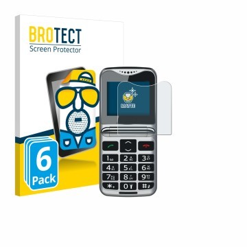 Parte frontale di una confezione del prodotto con il logo del marchio BROTECT. Accanto è raffigurato il dispositivo bea-fon Fo