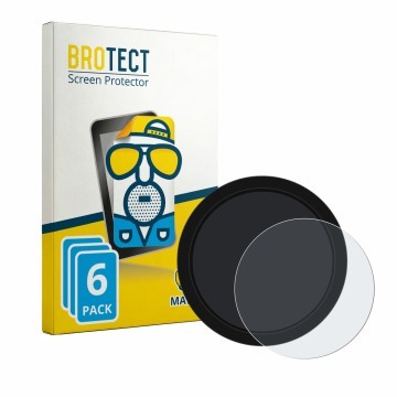 Vorderseite einer Produktverpackung mit dem Markenlogo BROTECT. Daneben ist das Gerät Shearwater NERD 2 dive computer mit dem 