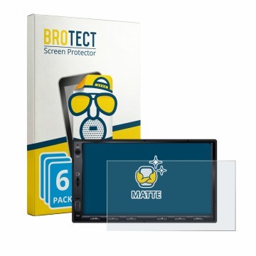 Vorderseite einer Produktverpackung mit dem Markenlogo BROTECT. Daneben ist das Gerät Atoto A5LG2A7T 7