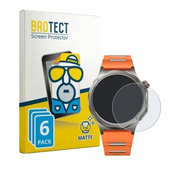 Face avant d’un emballage produit avec le logo de la marque BROTECT. À côté, l’appareil Oppo Watch X3 est représenté avec la p