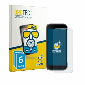 Vorderseite einer Produktverpackung mit dem Markenlogo BROTECT. Daneben ist das Gerät Bluebird S10 mit dem zugehörigen Display