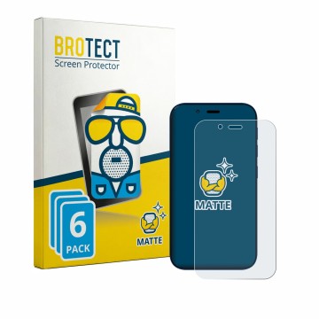 Parte frontale di una confezione del prodotto con il logo del marchio BROTECT. Accanto è raffigurato il dispositivo Hisense U9
