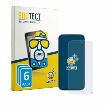 Parte frontale di una confezione del prodotto con il logo del marchio BROTECT. Accanto è raffigurato il dispositivo Honor 600 