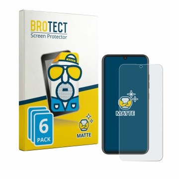 Parte frontal de un envase de producto con el logotipo de la marca BROTECT. Al lado se muestra el dispositivo Murena Teracube 