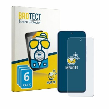 Face avant d’un emballage produit avec le logo de la marque BROTECT. À côté, l’appareil Tecno Spark 50 Pro est représenté avec