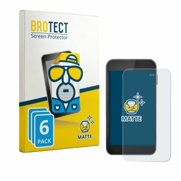 Vorderseite einer Produktverpackung mit dem Markenlogo BROTECT. Daneben ist das Gerät Equil S Patch 300U mit dem zugehörigen D