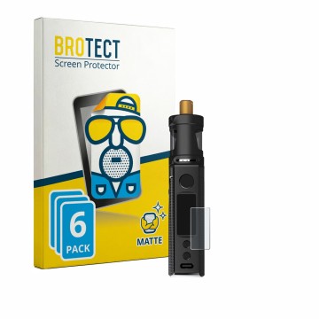 Front side of a product packaging with the brand logo BROTECT. Next to it is the device Innokin LiMAX Kit shown with the corre