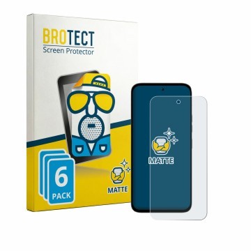 Face avant d’un emballage produit avec le logo de la marque BROTECT. À côté, l’appareil Tecno Pop X 5G est représenté avec la 