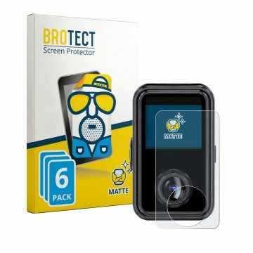 Parte frontale di una confezione del prodotto con il logo del marchio BROTECT. Accanto è raffigurato il dispositivo Vantrue E3
