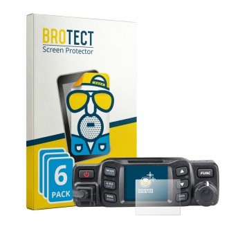 Face avant d’un emballage produit avec le logo de la marque BROTECT. À côté, l’appareil Albrecht AE 5900 Mini est représenté a