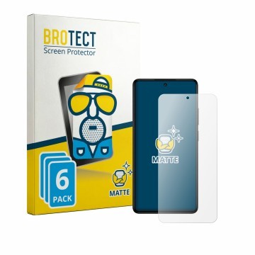 Face avant d’un emballage produit avec le logo de la marque BROTECT. À côté, l’appareil General Mobile Fenix II Pro est représ