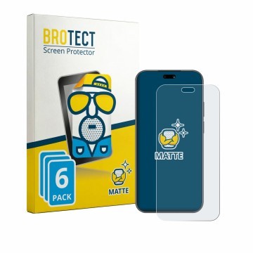 Front side of a product packaging with the brand logo BROTECT. Next to it is the device Huawei Nova 16 Pro shown with the corr