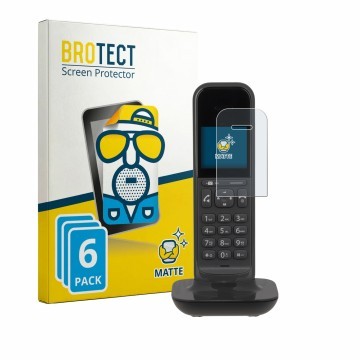 Parte frontale di una confezione del prodotto con il logo del marchio BROTECT. Accanto è raffigurato il dispositivo Gigaset CL