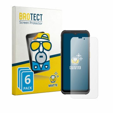 Parte frontal de un envase de producto con el logotipo de la marca BROTECT. Al lado se muestra el dispositivo Werock Rockscan 