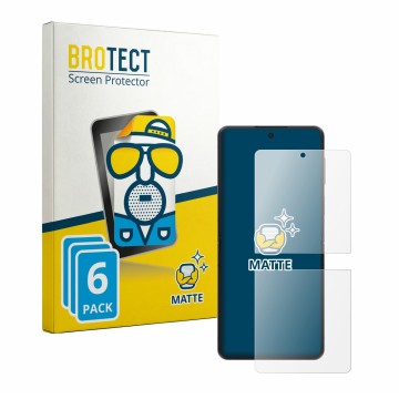 Face avant d’un emballage produit avec le logo de la marque BROTECT. À côté, l’appareil Samsung Galaxy Z Flip 8 est représenté