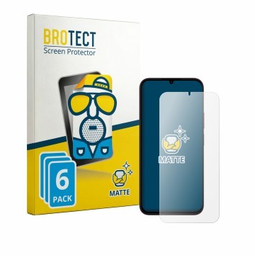 Vorderseite einer Produktverpackung mit dem Markenlogo BROTECT. Daneben ist das Gerät OnePlus N6X mit dem zugehörigen Displays