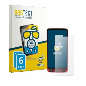 Vorderseite einer Produktverpackung mit dem Markenlogo BROTECT. Daneben ist das Gerät Olympia Neo Plus mit dem zugehörigen Dis