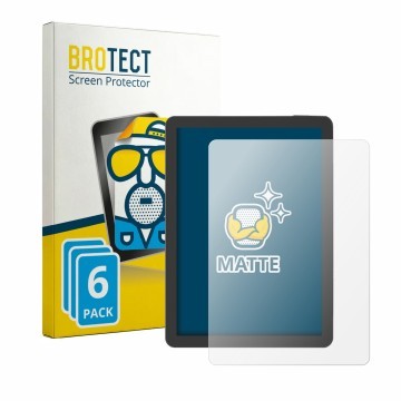 Parte frontal de un envase de producto con el logotipo de la marca BROTECT. Al lado se muestra el dispositivo Bigme B6 Pro con