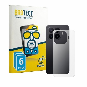 Parte frontale di una confezione del prodotto con il logo del marchio BROTECT. Accanto è raffigurato il dispositivo Xiaomi 17T