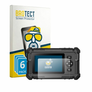 Parte frontale di una confezione del prodotto con il logo del marchio BROTECT. Accanto è raffigurato il dispositivo Topdon Art