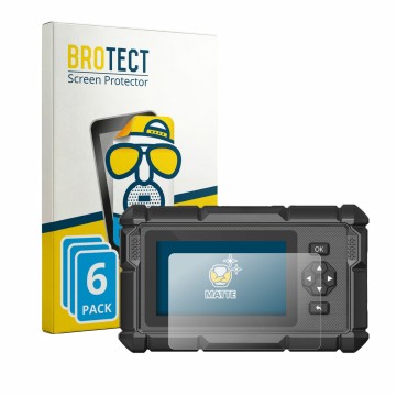 Parte frontale di una confezione del prodotto con il logo del marchio BROTECT. Accanto è raffigurato il dispositivo Topdon Art
