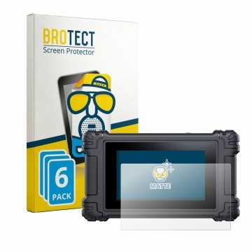 Parte frontale di una confezione del prodotto con il logo del marchio BROTECT. Accanto è raffigurato il dispositivo iCarsoft V