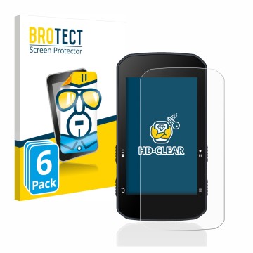 Parte frontale di una confezione del prodotto con il logo del marchio BROTECT. Accanto è raffigurato il dispositivo Bryton Rid