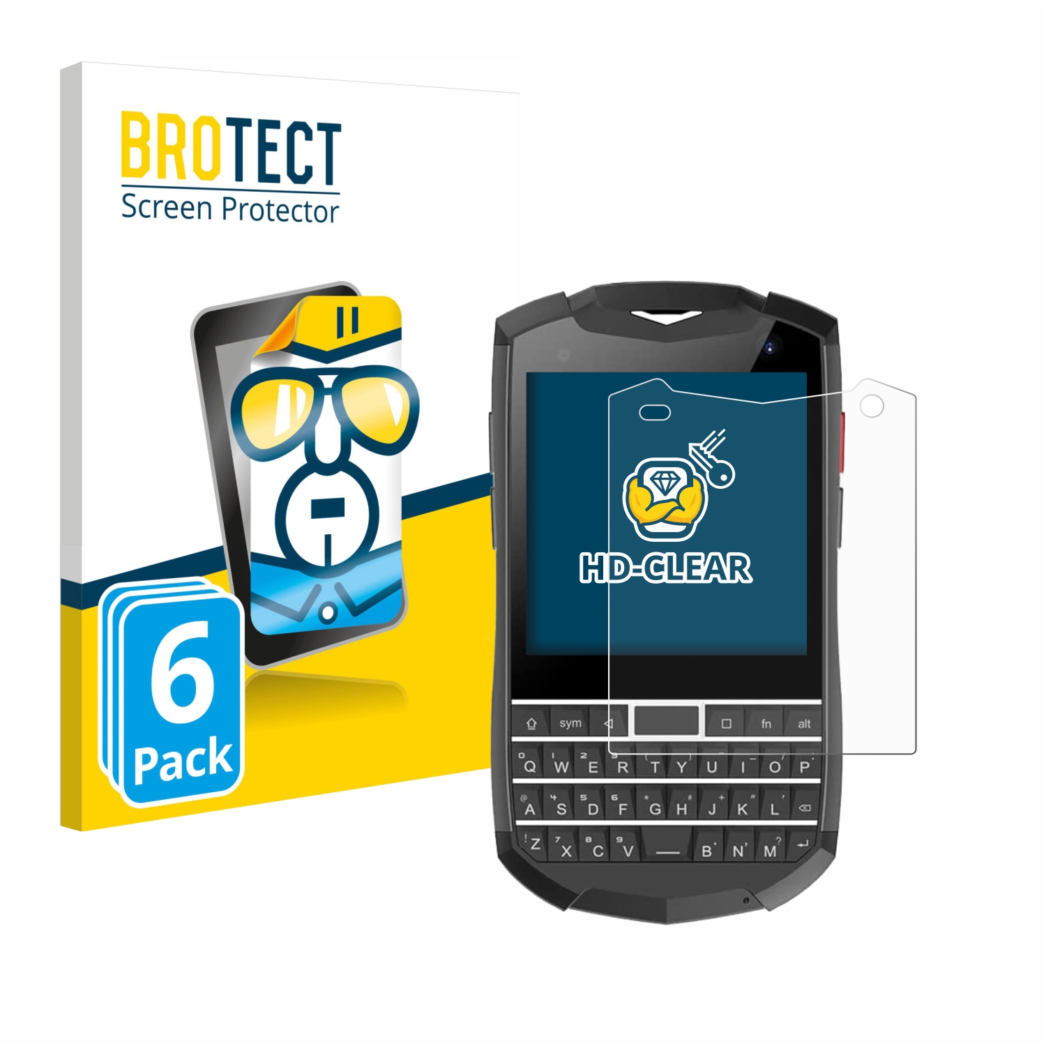 Brotect Protection Écran Verre Pour Doogee S96 Pro (3 Pièces) Film Protecteur Vitre 9H [Anti-Rayures, Transparent