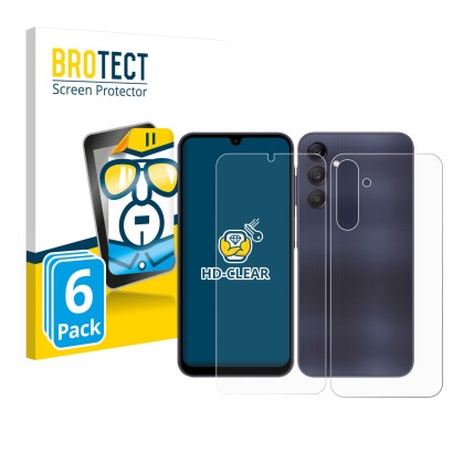 Parte frontale di una confezione del prodotto con il logo del marchio BROTECT. Accanto è raffigurato il dispositivo Samsung Ga