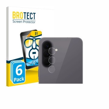 Vorderseite einer Produktverpackung mit dem Markenlogo BROTECT. Daneben ist das Gerät Samsung Galaxy A57 5G (NUR Kameraschutz)