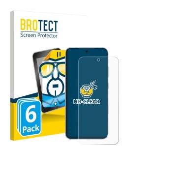 Parte frontale di una confezione del prodotto con il logo del marchio BROTECT. Accanto è raffigurato il dispositivo Honor Win 