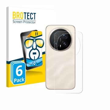 Parte frontale di una confezione del prodotto con il logo del marchio BROTECT. Accanto è raffigurato il dispositivo Honor Magi